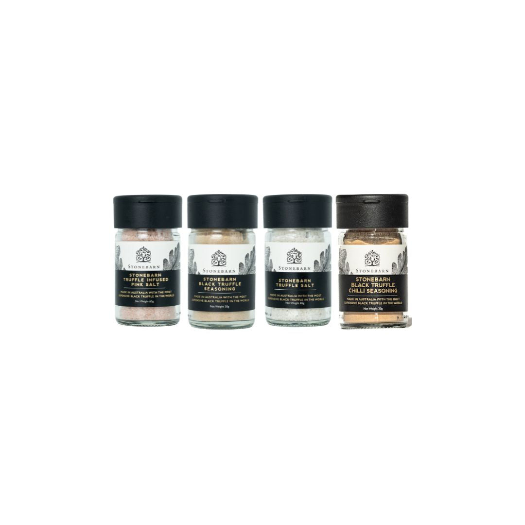 Truffle Seasoning Gift Set - Truffle Lake Salt, Pink Salt, Seasoning & Chilli Seasoning